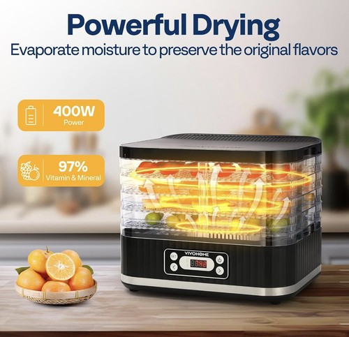 Vivohome electric trays - trays, food
